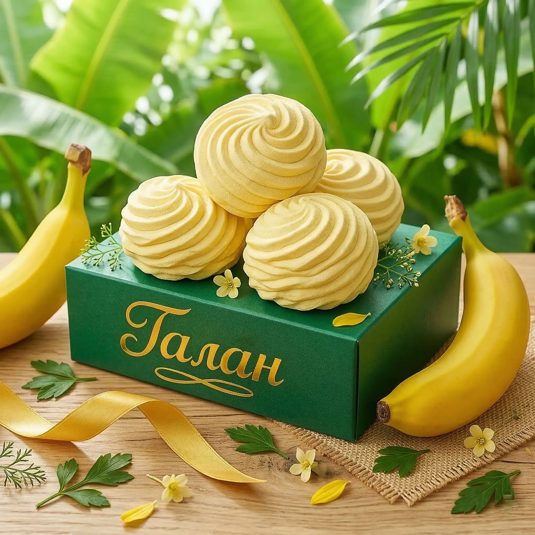 Зефир банановый